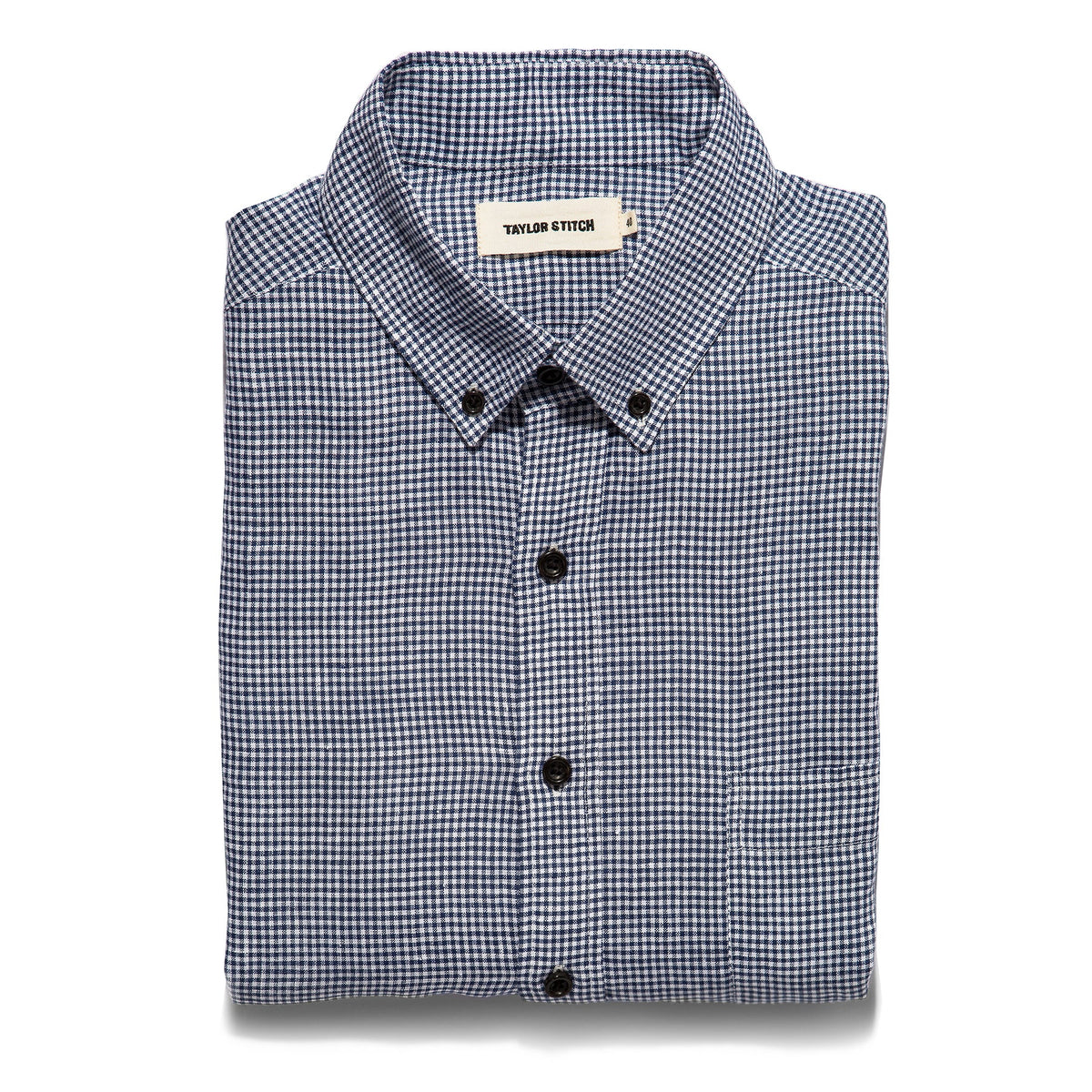 The Jack in Navy Mini Gingham Linen