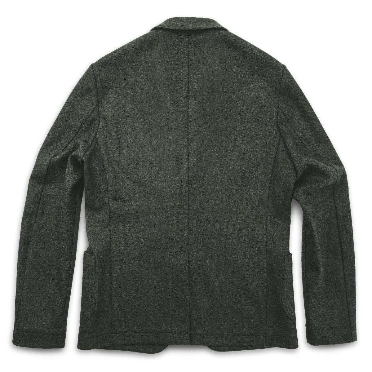 The Telegraph Jacket in Olive Wool
