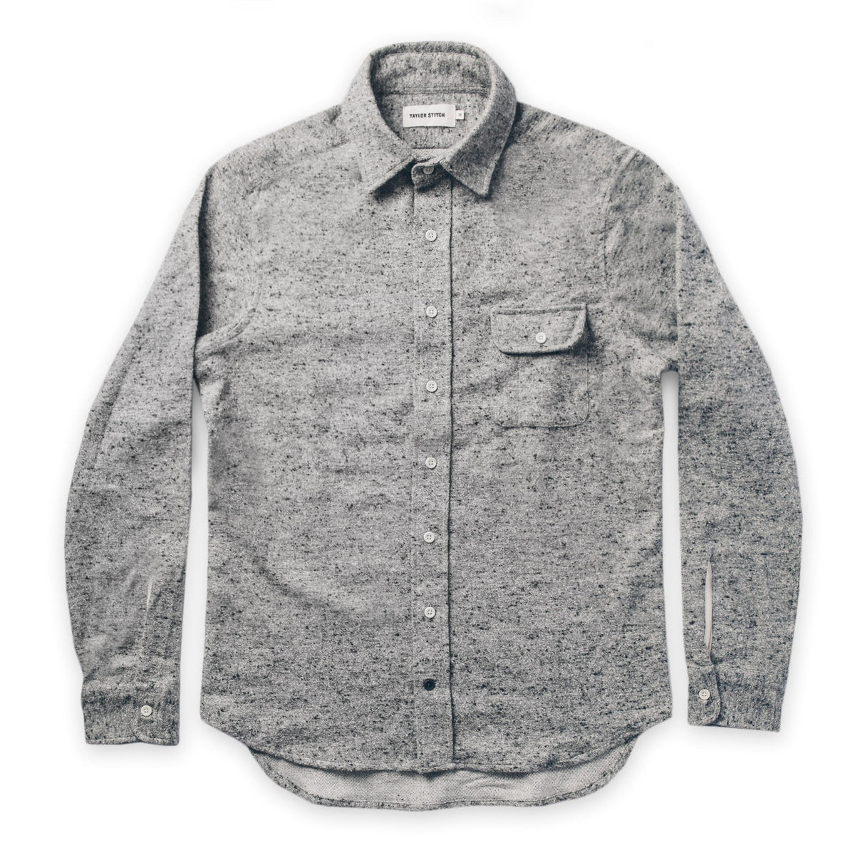 The Sun Down Shirt in Speckled Grey