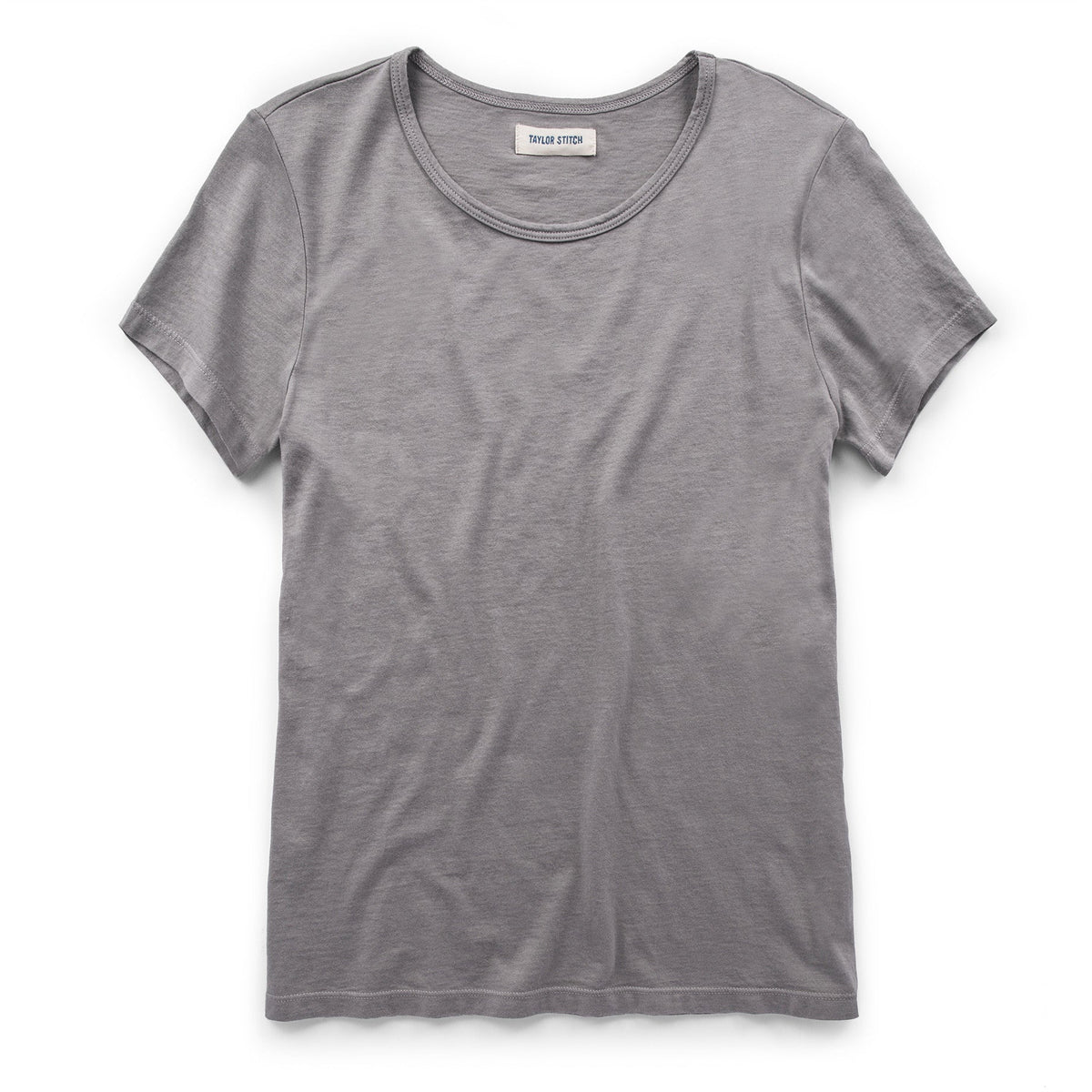 The Elle Crewneck Tee in Heather Grey