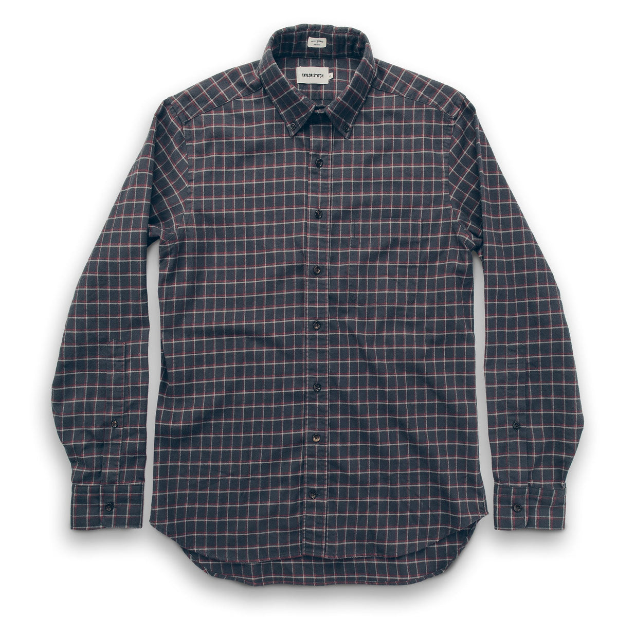 The Jack in Brushed Taupe Plaid Flannel