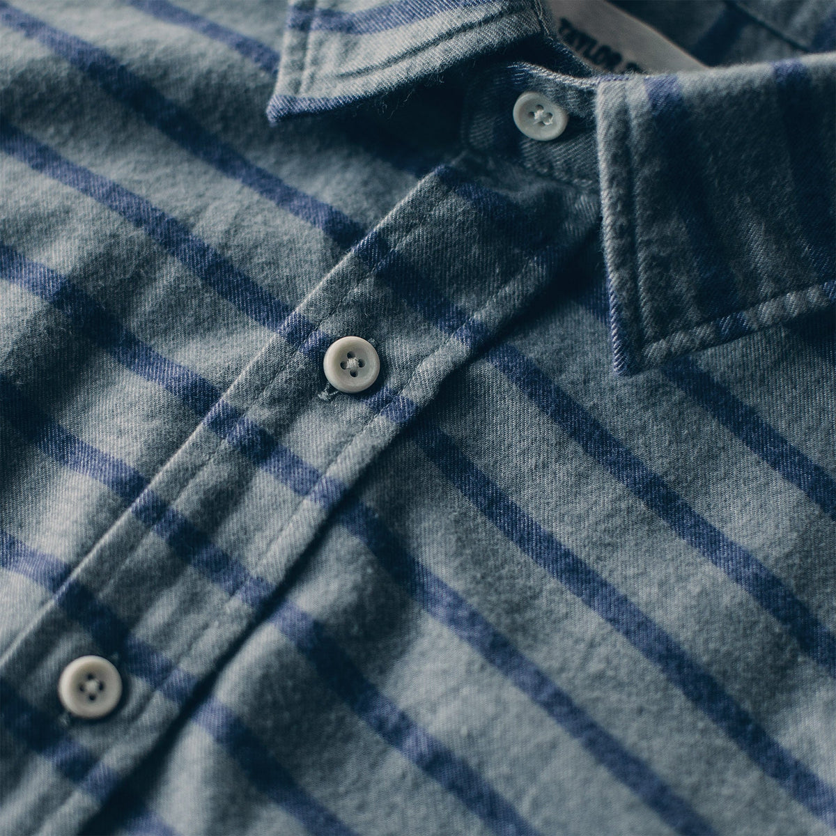 The California in Ash & Navy Stripe