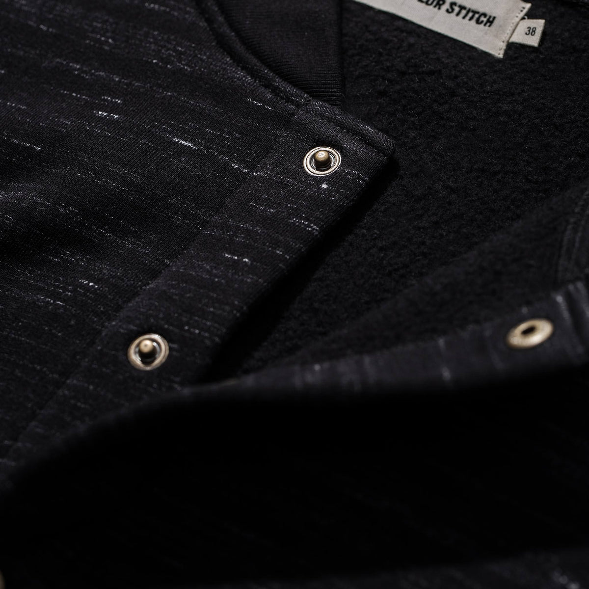 The Bomber in Black Fleece