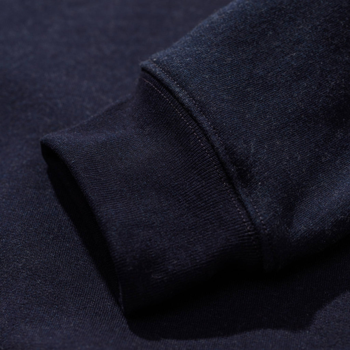 The Crew in Indigo Fleece