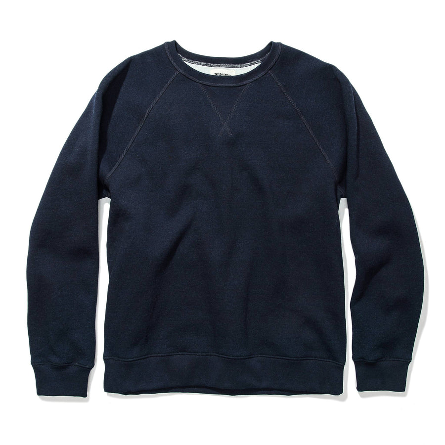 The Crew in Indigo Fleece