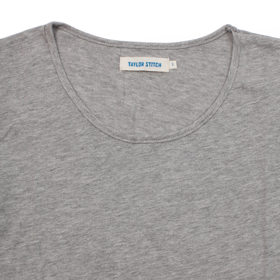 The Aidan - Heather Grey Tee
