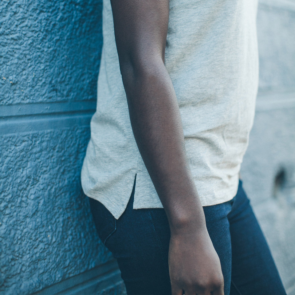 The Aidan - Heather Grey Tee