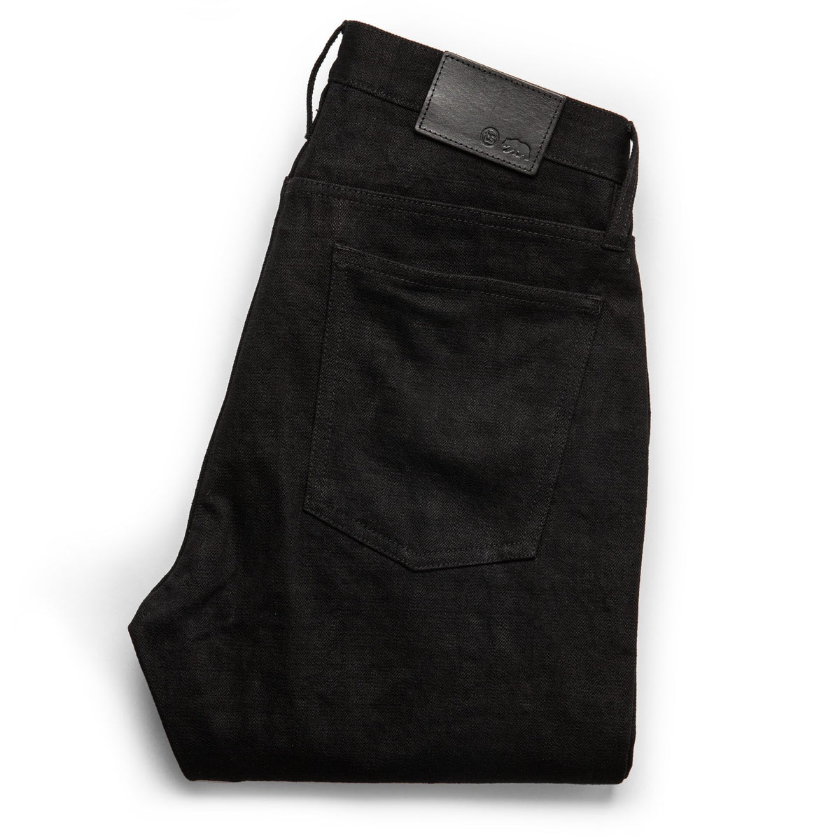 The Slim Jean in Black Selvage