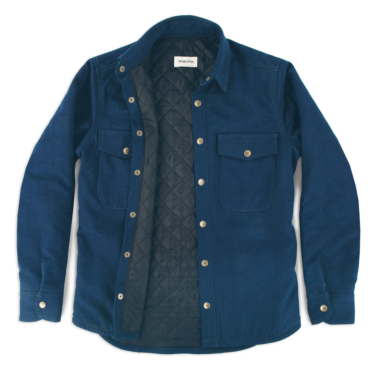 The Task Jacket in Indigo Canvas