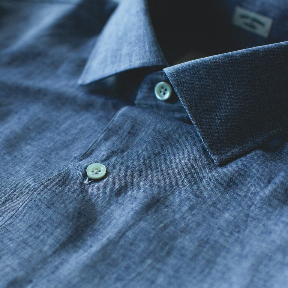 The Hyde in Indigo Cotton and Linen