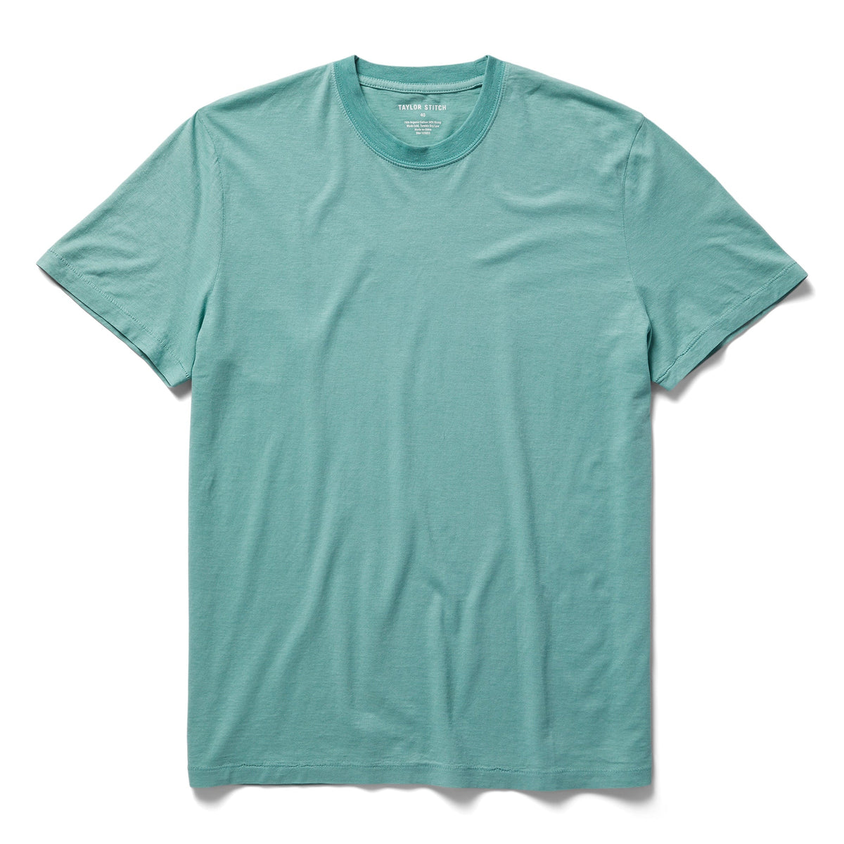 The Cotton Hemp Tee in Teal