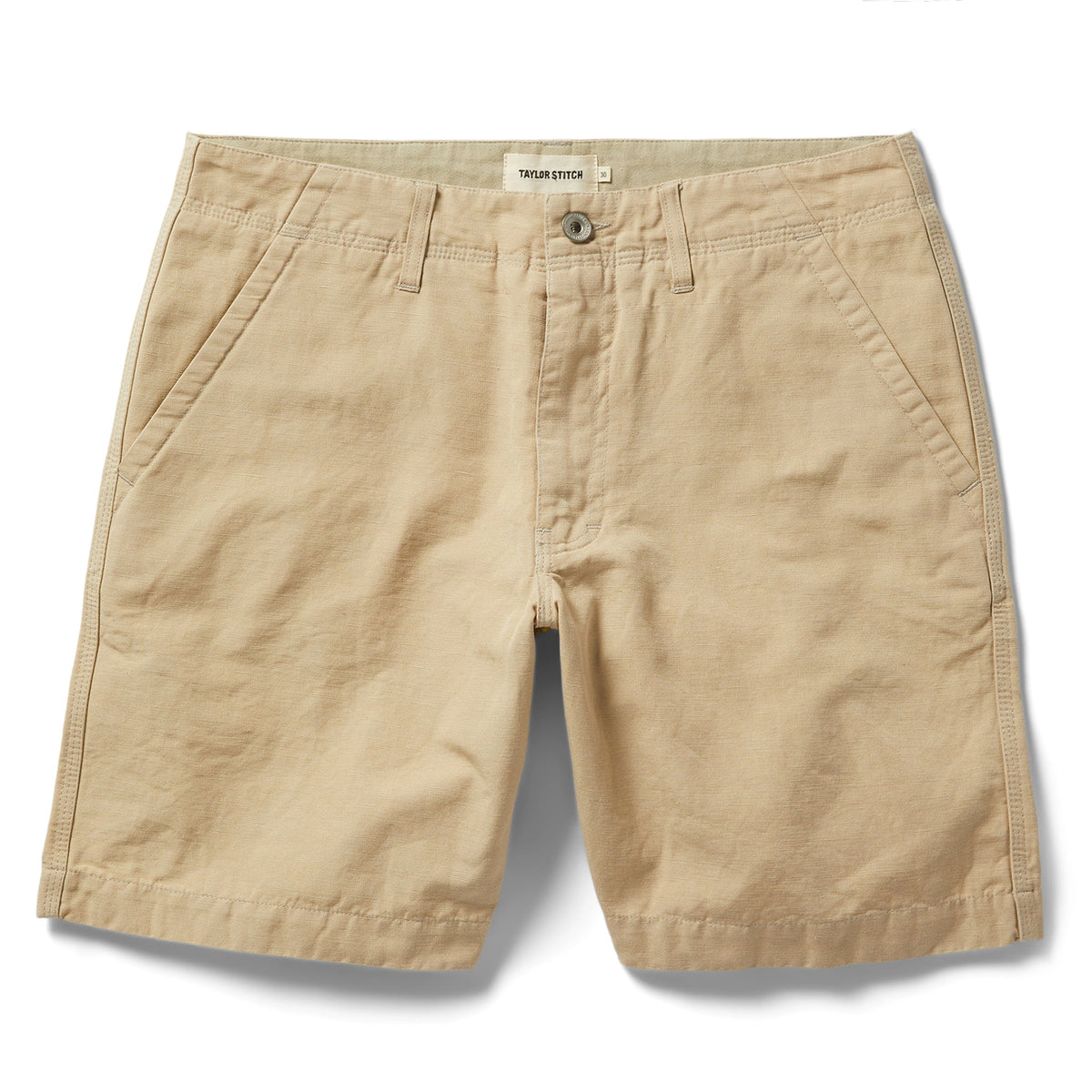 The Morse Short in Sand Linen