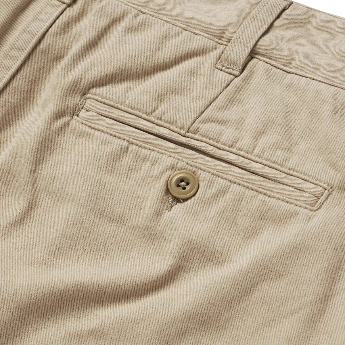 The Foundation Short in Khaki Twill