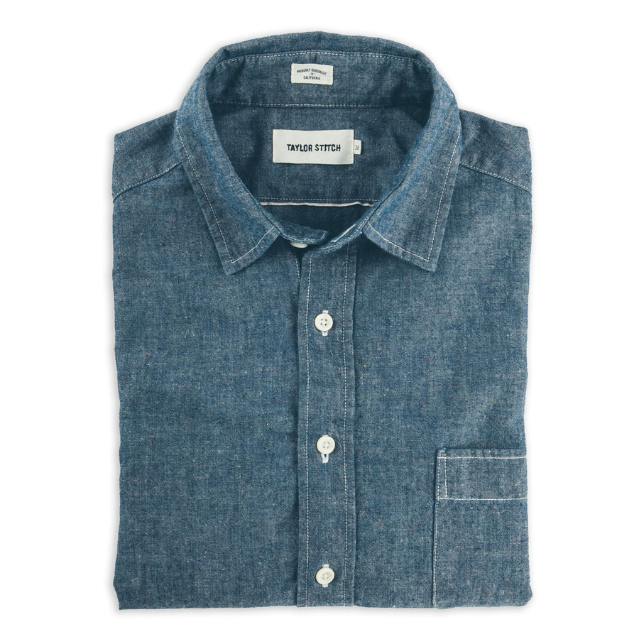 The California in Selvage Confetti Chambray