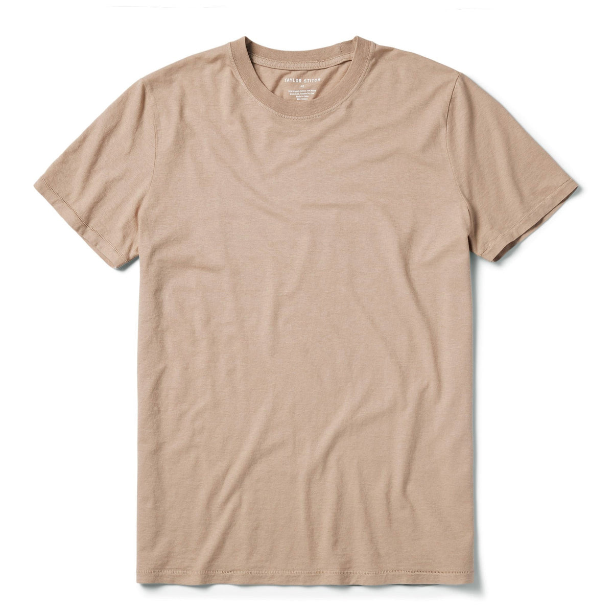 The Cotton Hemp Tee in Khaki