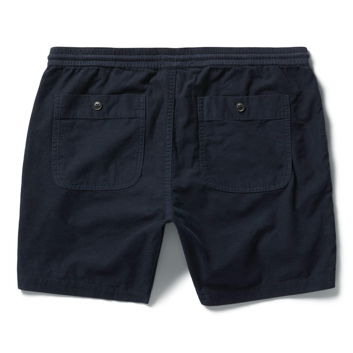 The Apres Short in Dark Navy Pinwale