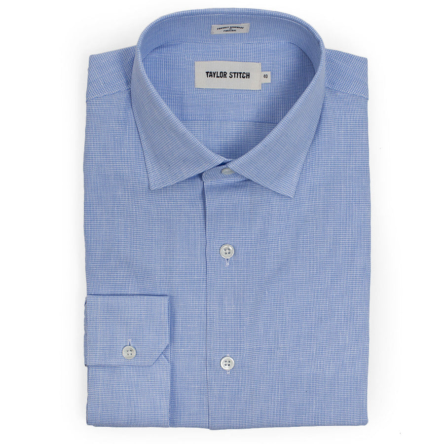 The Hyde in Mini Houndstooth Cotton and Linen