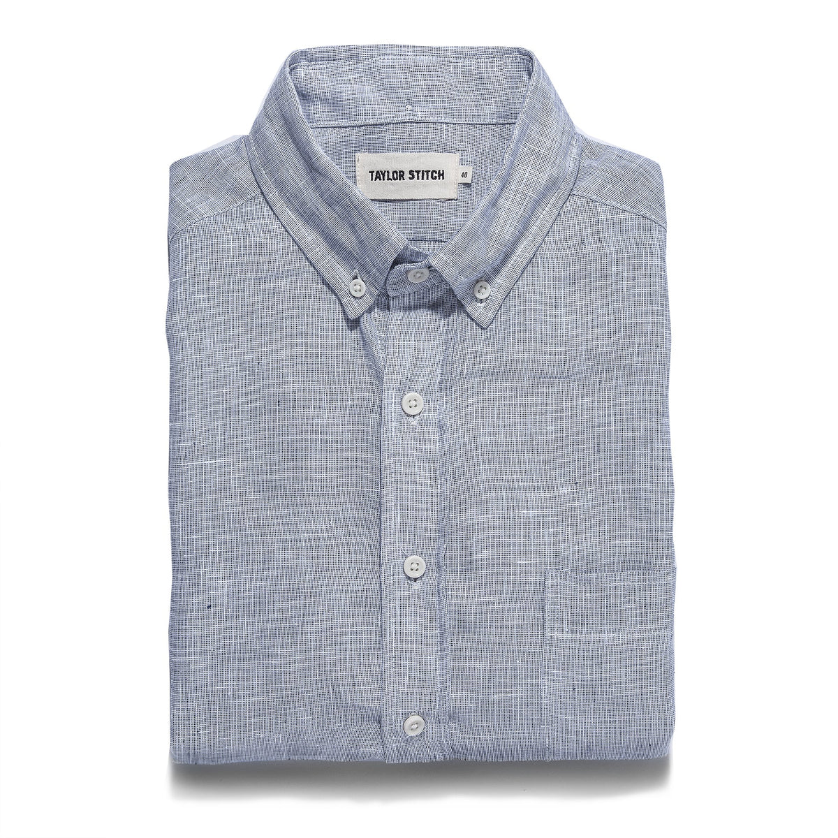 The Jack in Navy Pin Dot Linen