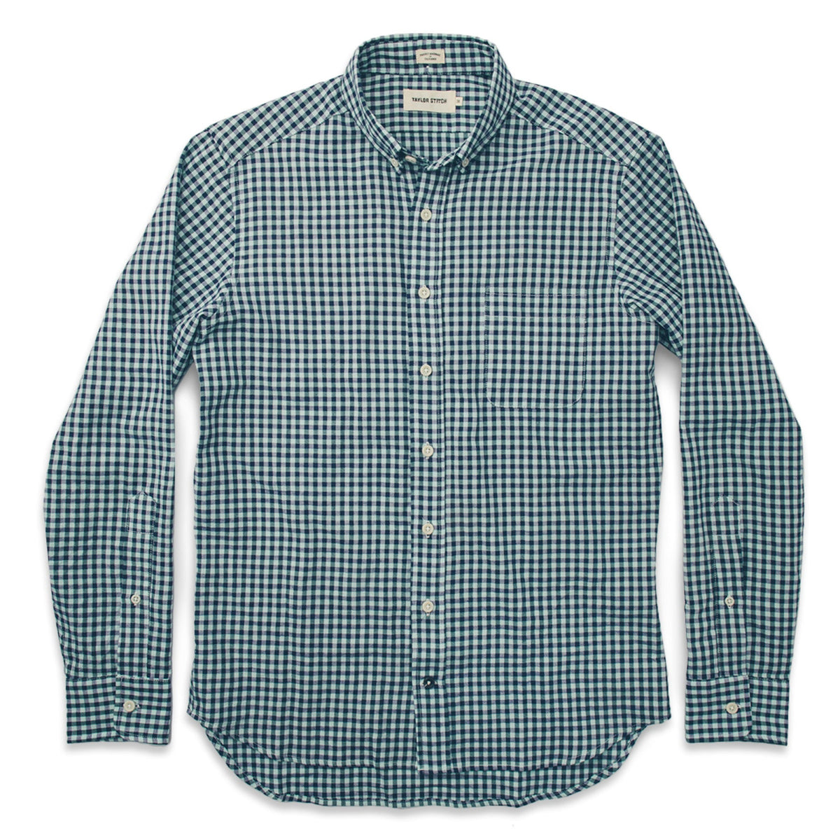 The Jack in Mint Gingham Oxford