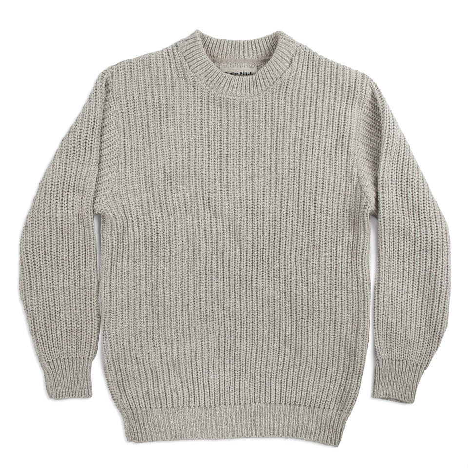The Whaler Sweater in Ash