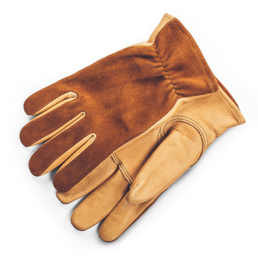 The Utility Glove in Natural Deerskin