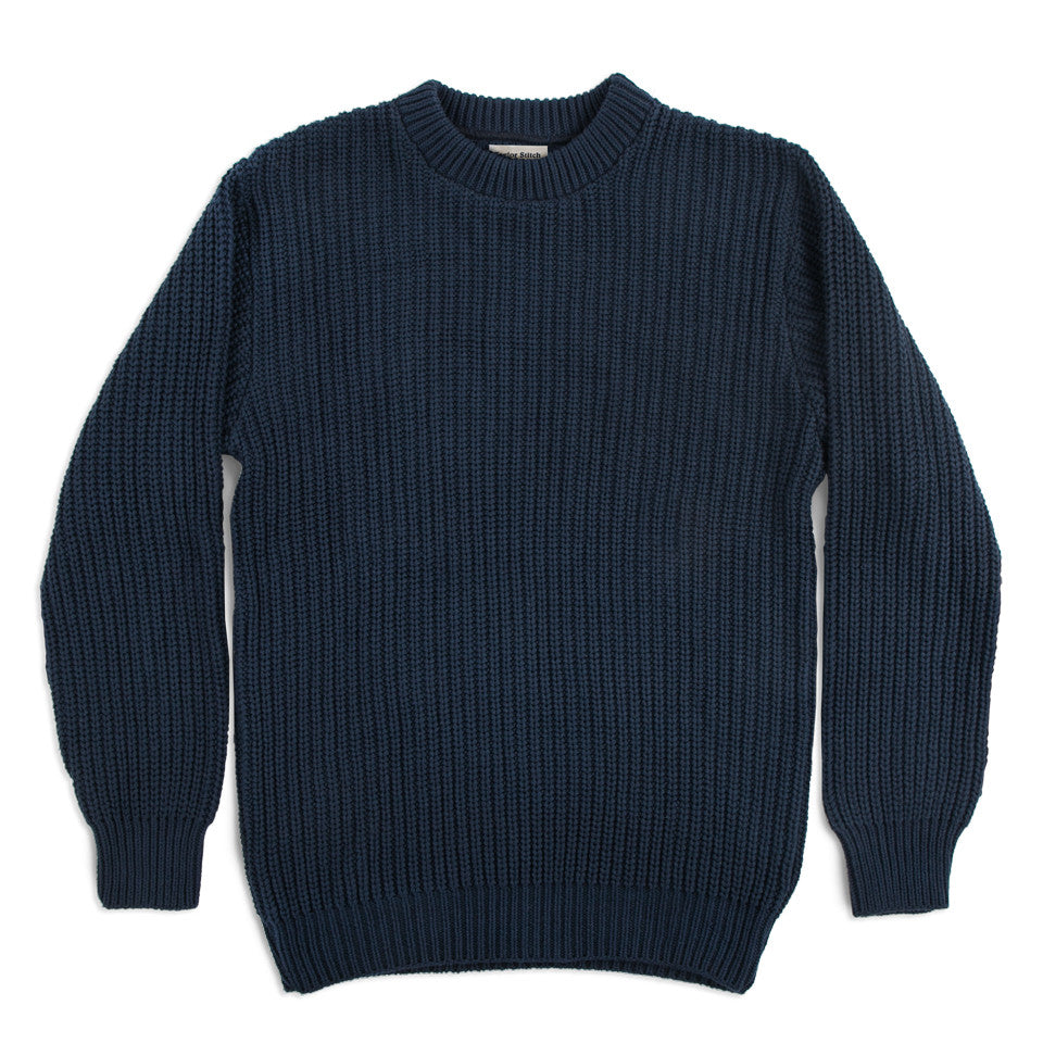 The Whaler Sweater in Navy