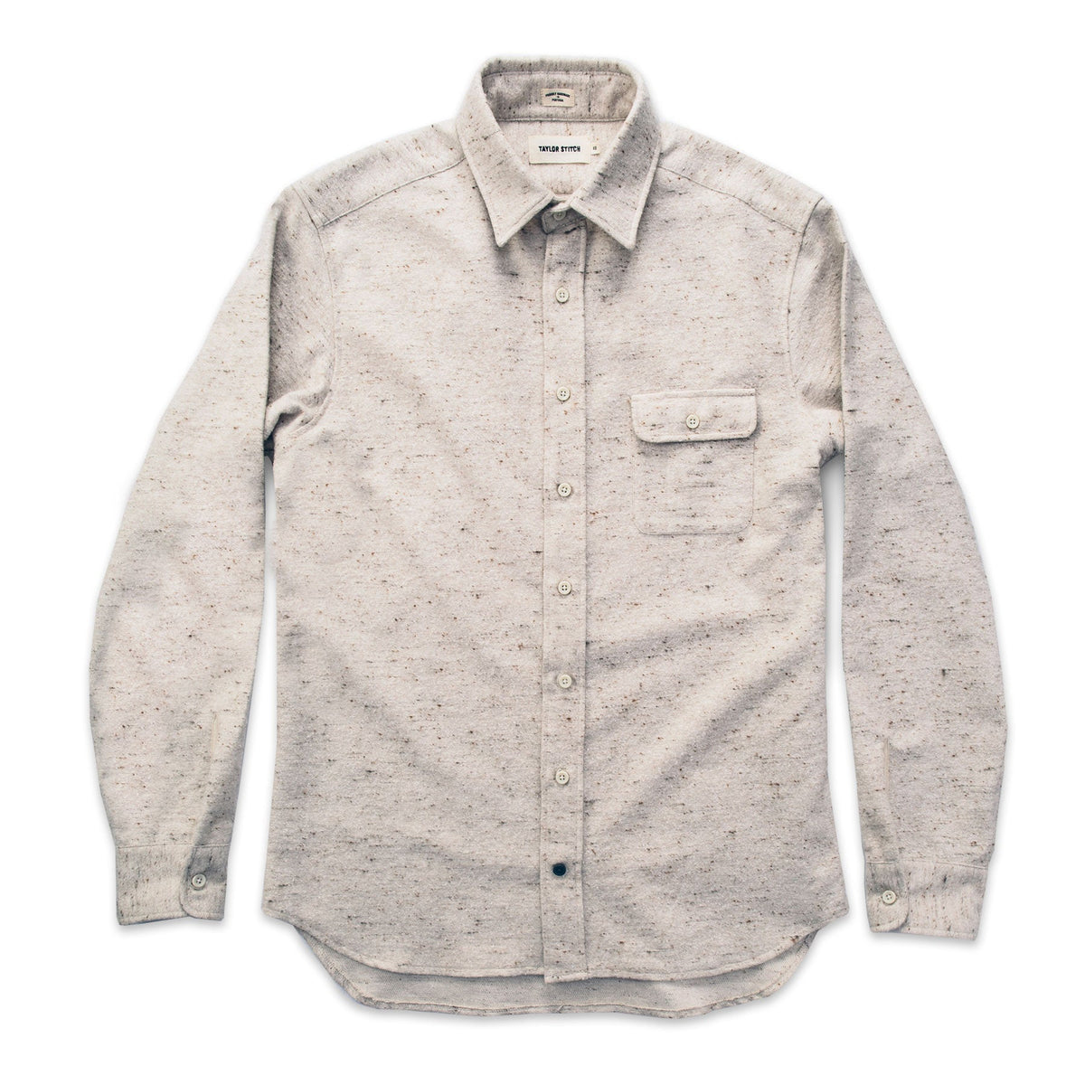 The Sun Down Shirt in Speckled Oatmeal