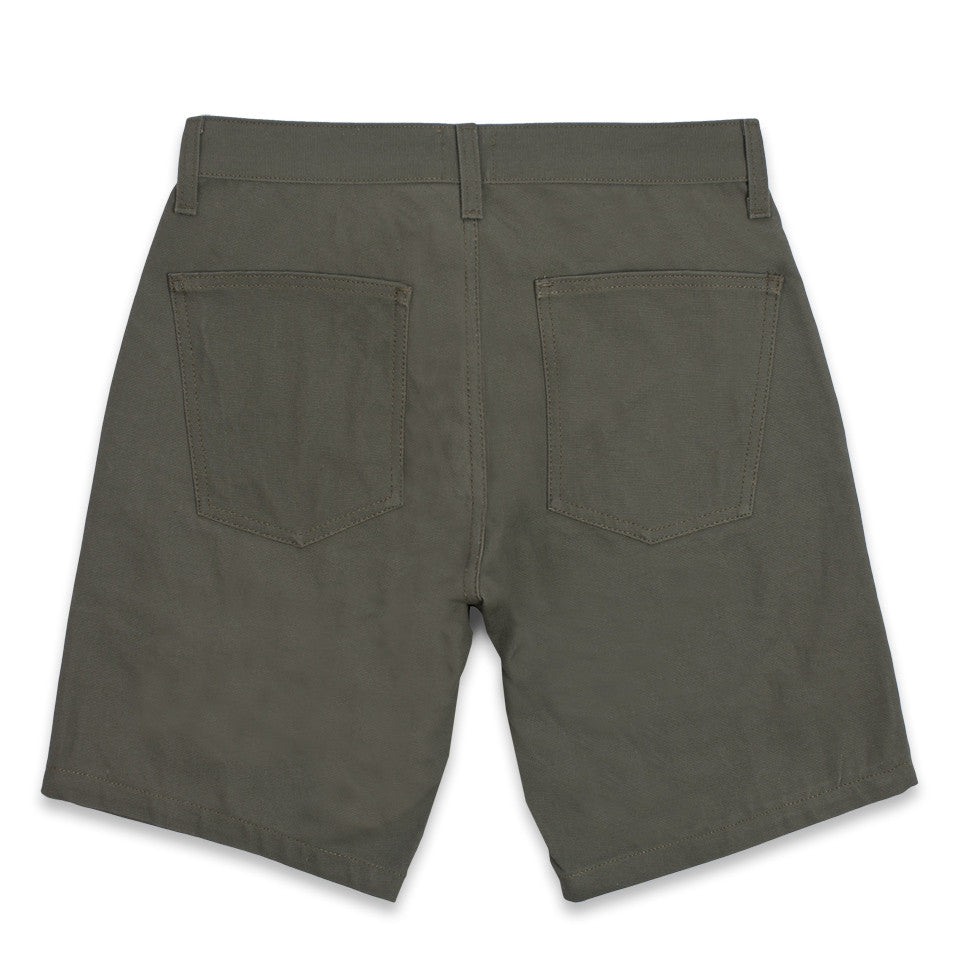 The Camp Short in Moss Duck Canvas