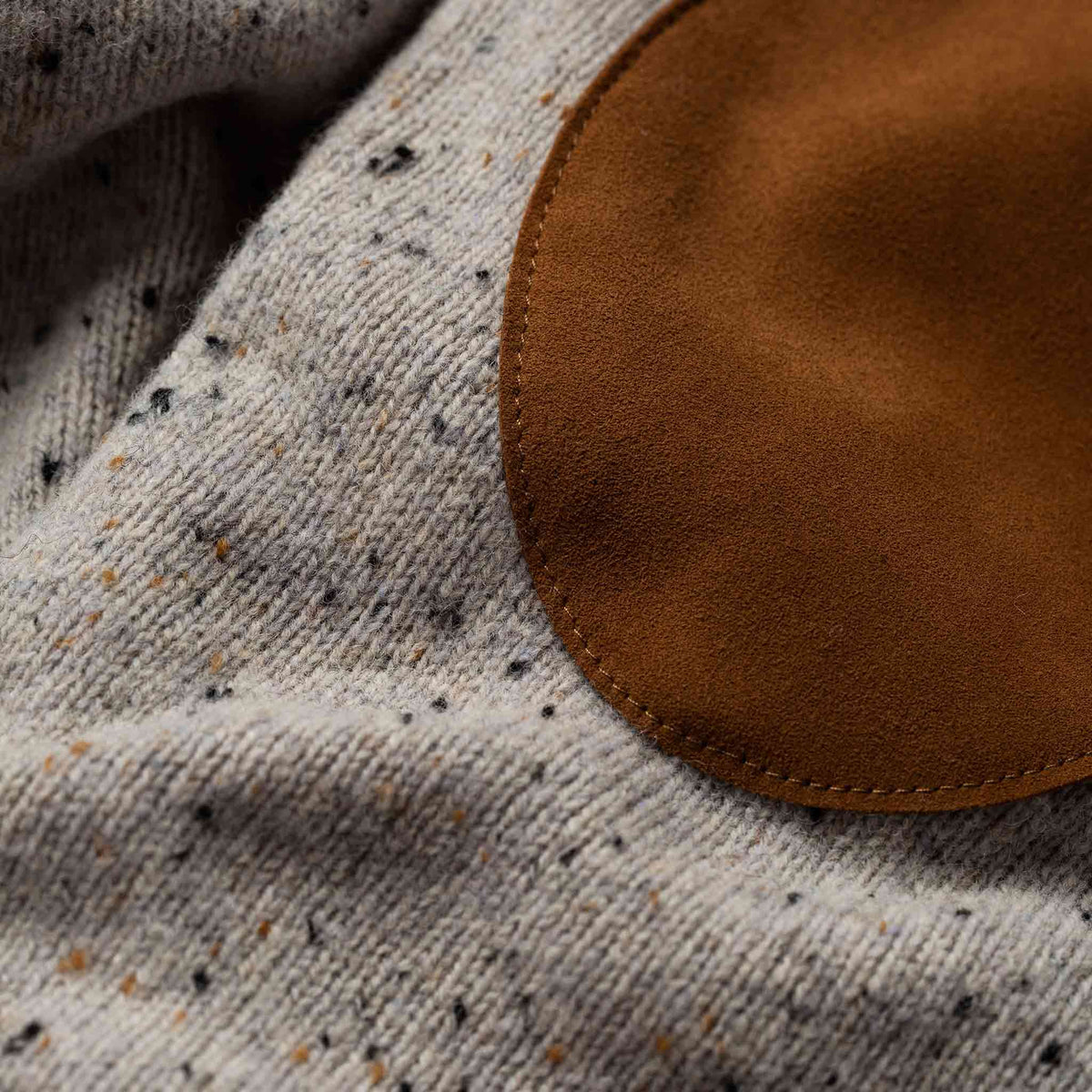 The Hardtack Sweater in Polar Yak Donegal