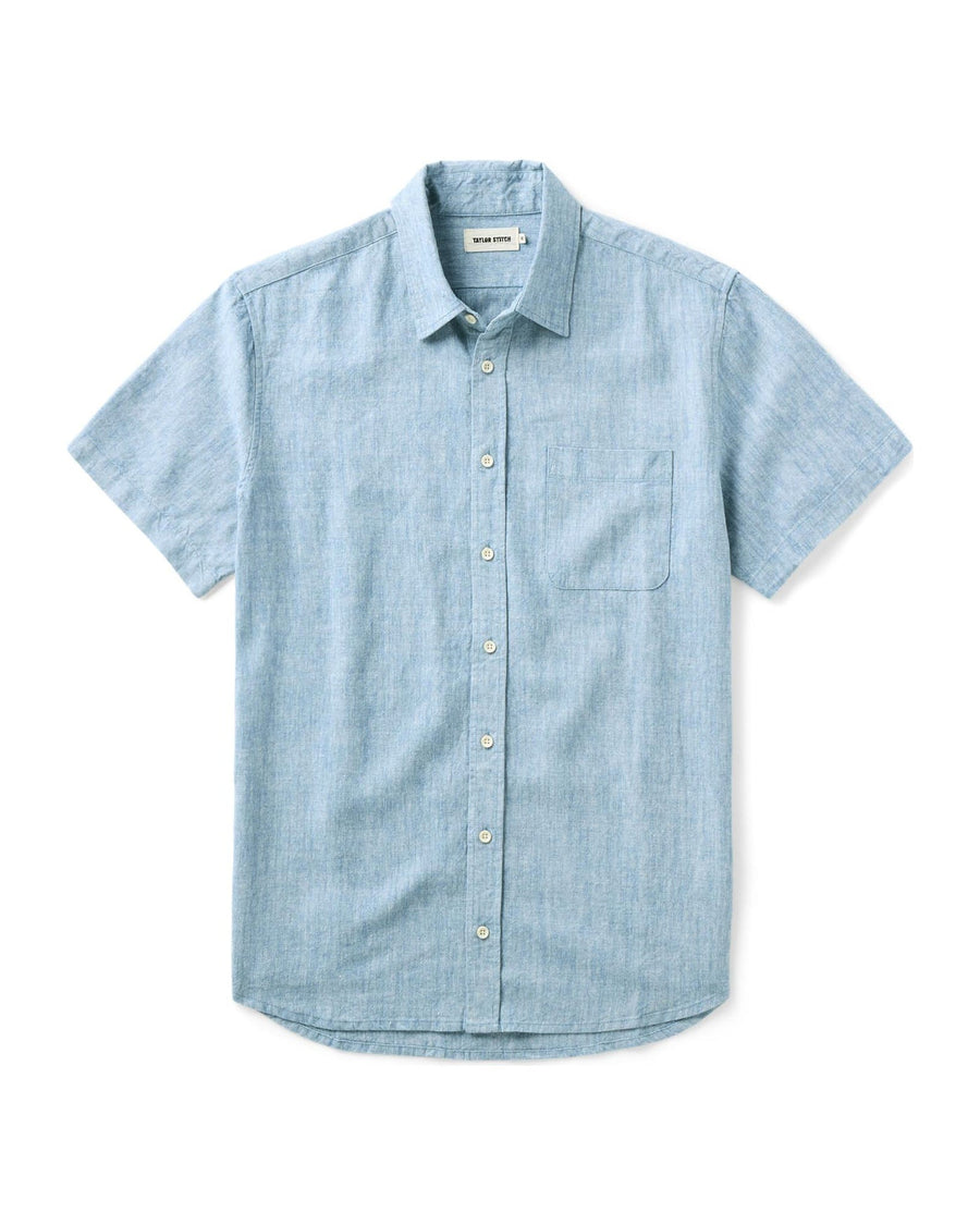 The Short Sleeve California in Sky Hemp