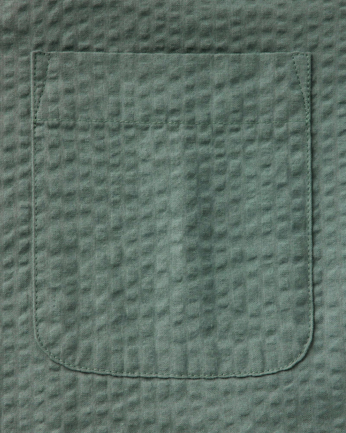The Short Sleeve Jack in Deep Sea Seersucker