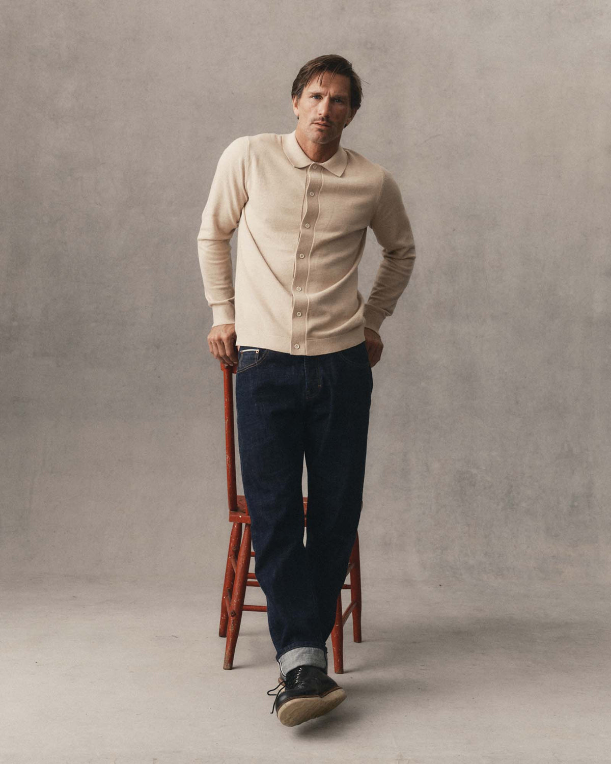The Democratic Jean in Rinsed Organic Selvedge