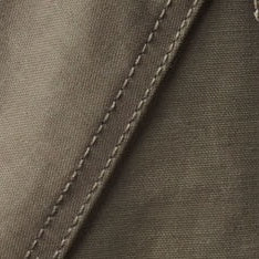 The Hatteras Anorak in Fatigue Olive Dry Wax Canvas