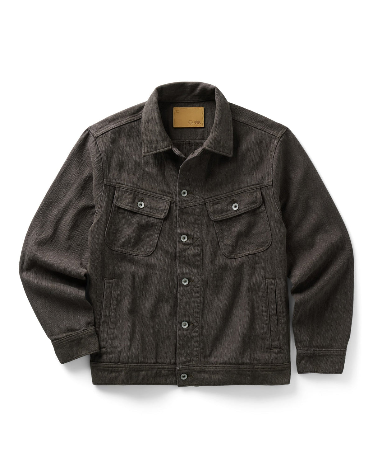 The Long Haul Jacket in Soil Slub Denim