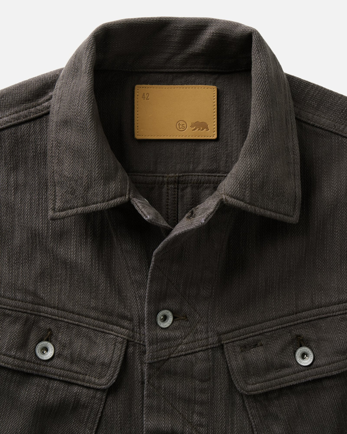 The Long Haul Jacket in Soil Slub Denim