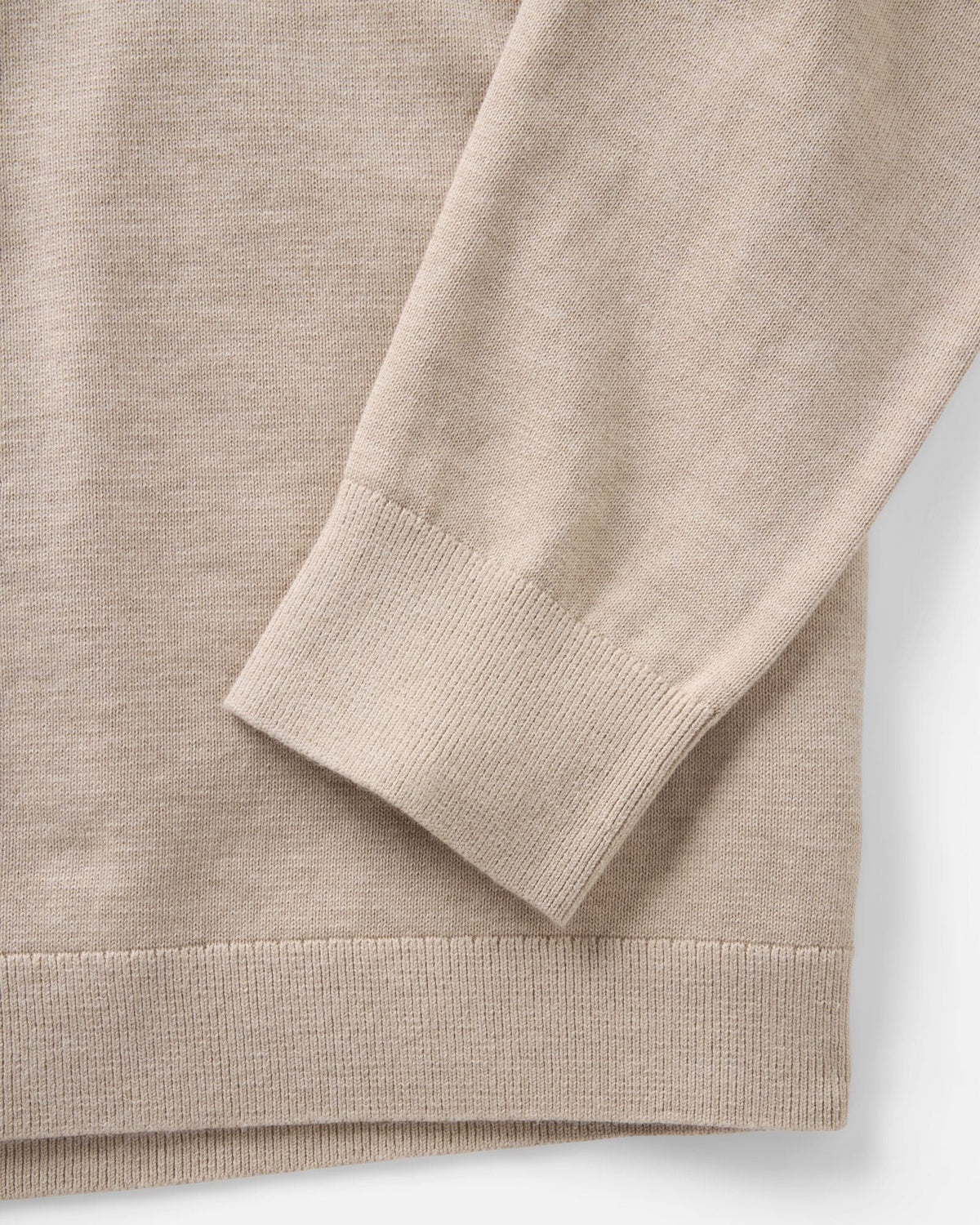 The Nichols Polo in Sable Cotton Cashmere