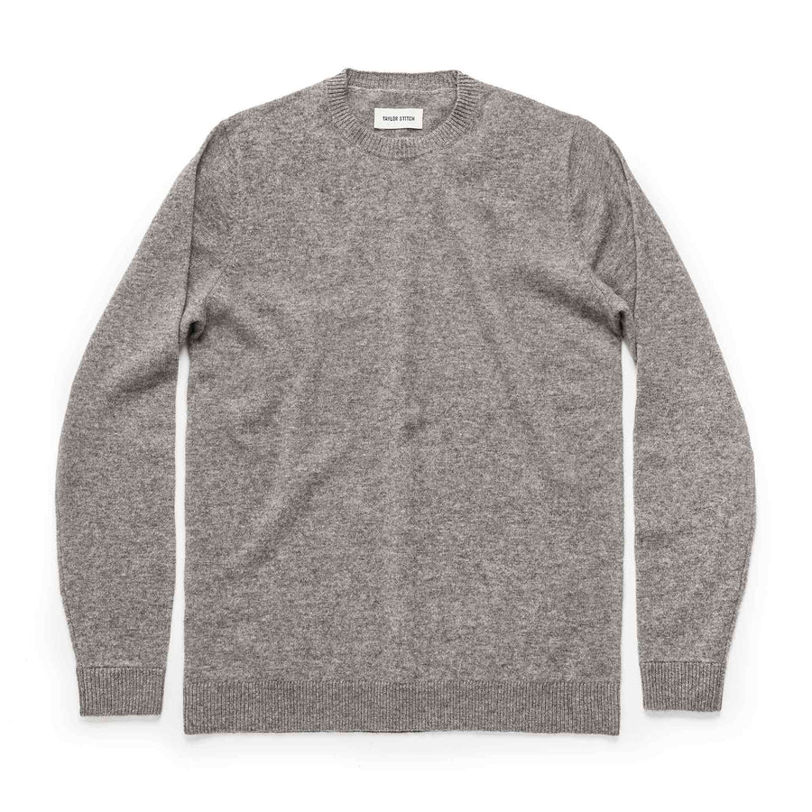 The Lodge Sweater in Light Grey