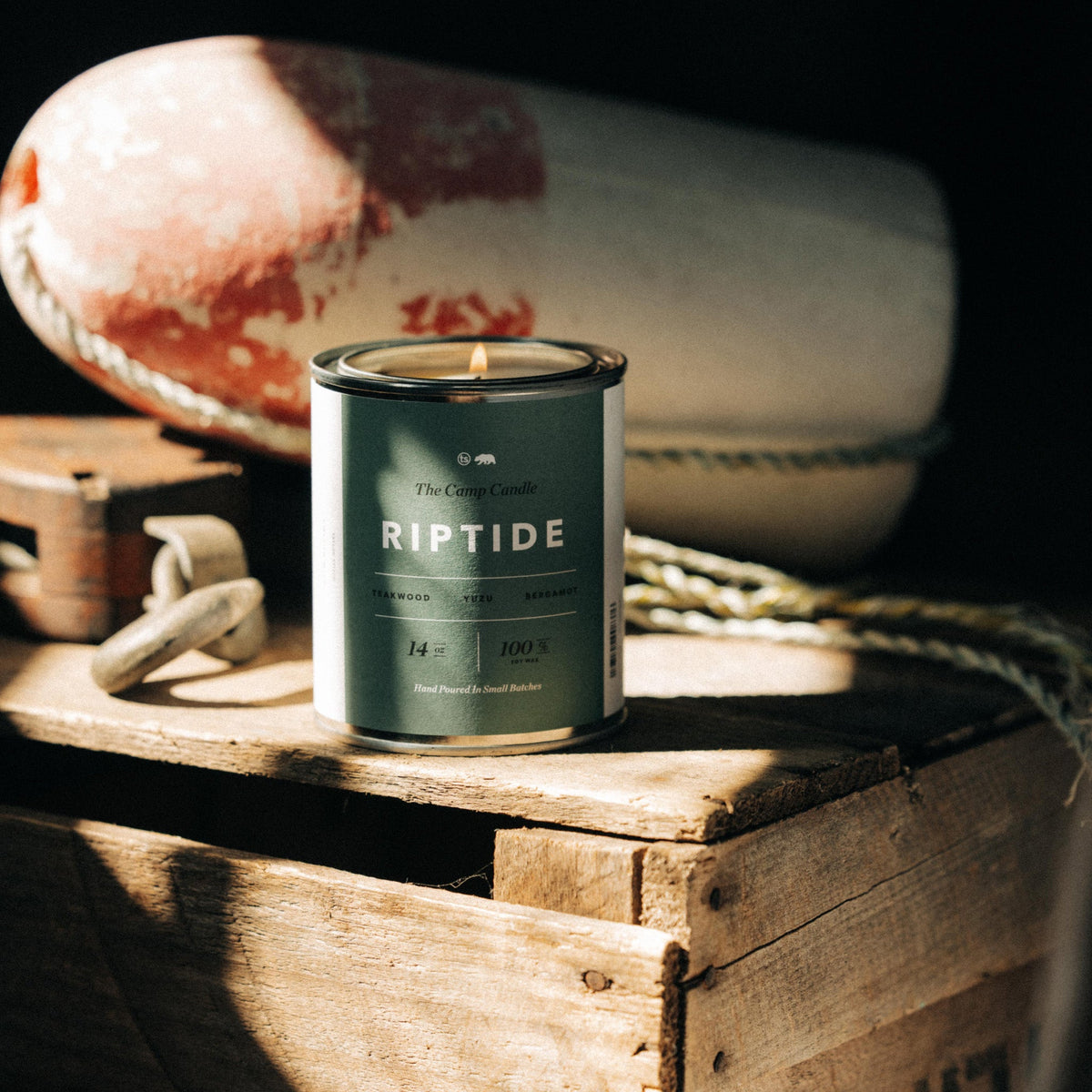 The Camp Candle in Riptide