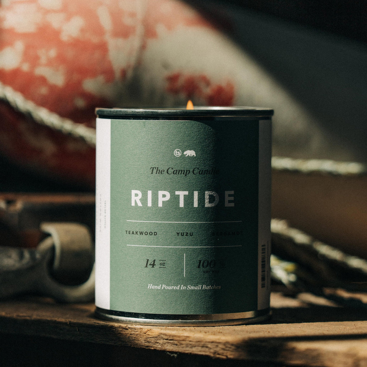 The Camp Candle in Riptide