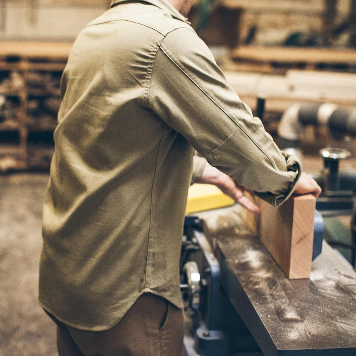 The Chore Shirt in Sage