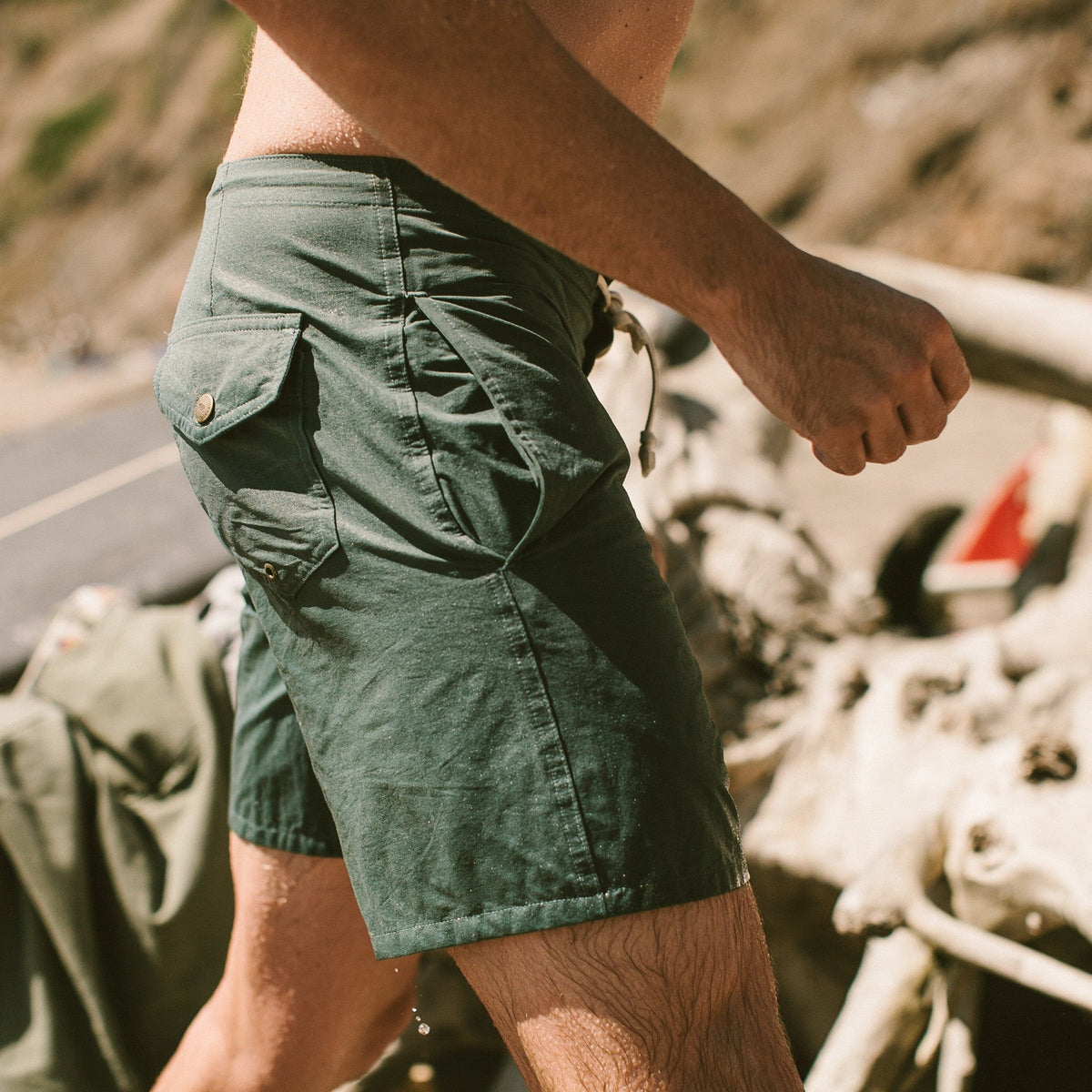 The Surf Trunk in Sage