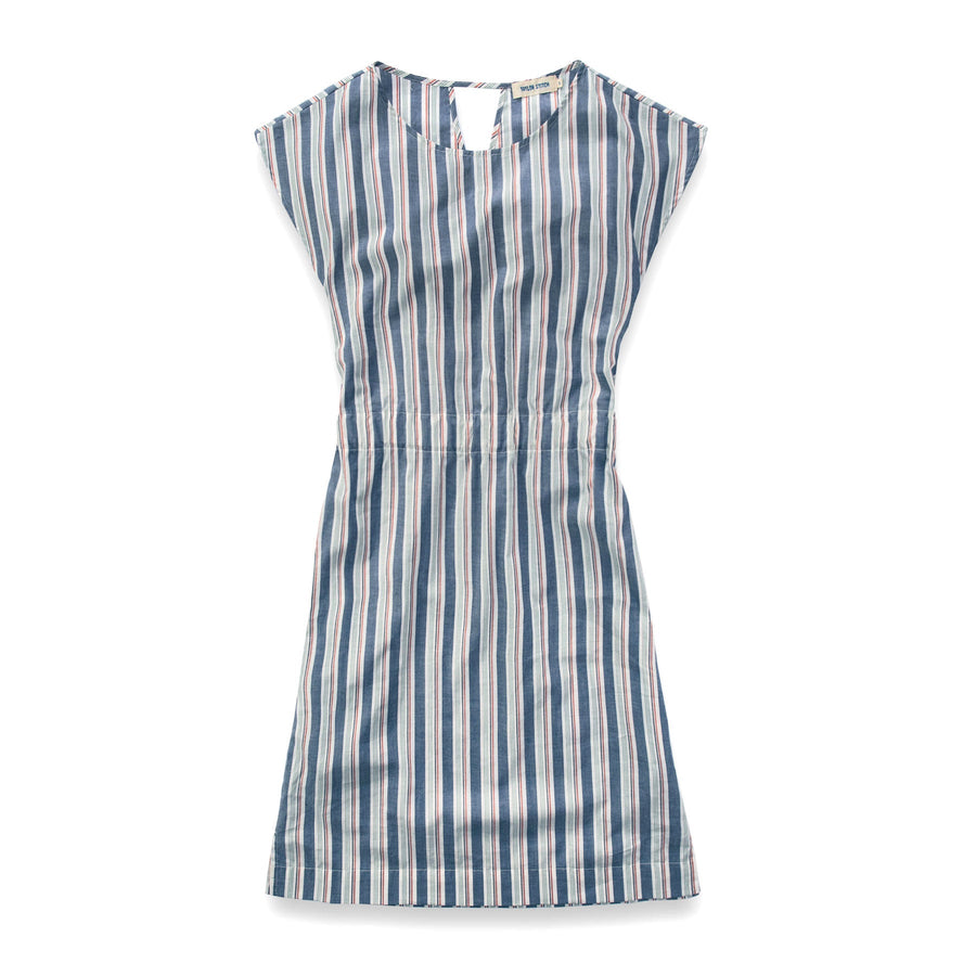 The Palisades Dress in Surf Stripe