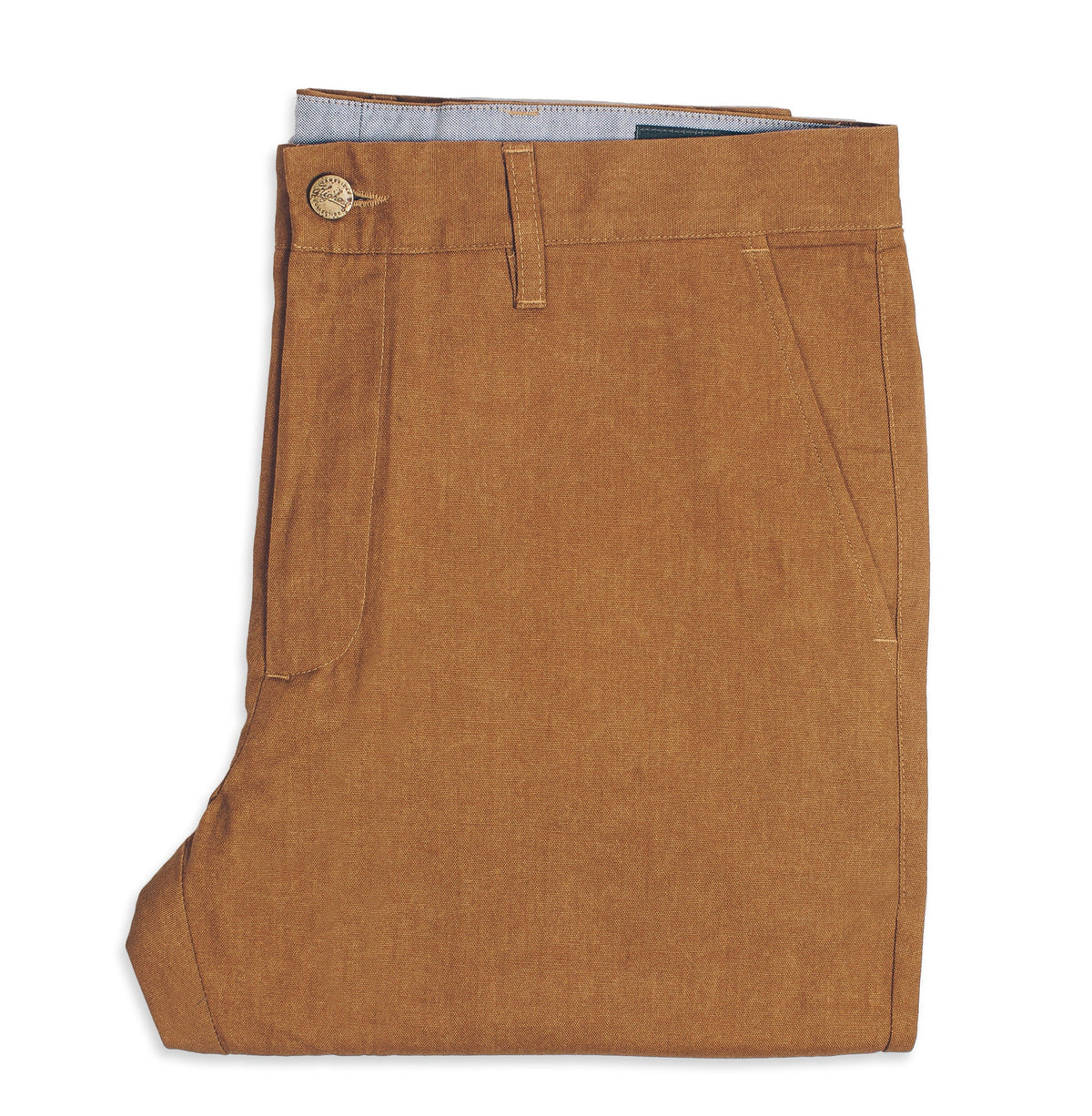 6 Point Pant in Caramel Oxford