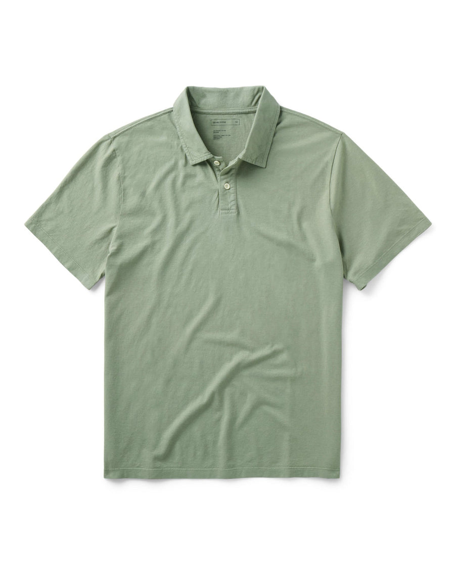 The Cotton Hemp Polo in Sage