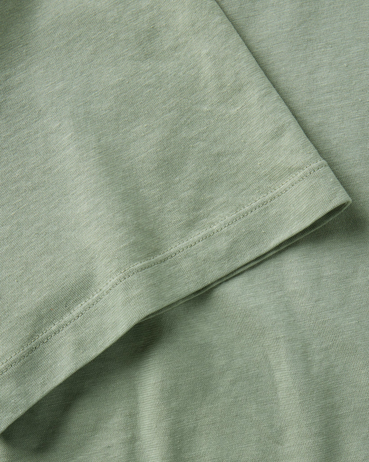 The Cotton Hemp Polo in Sage