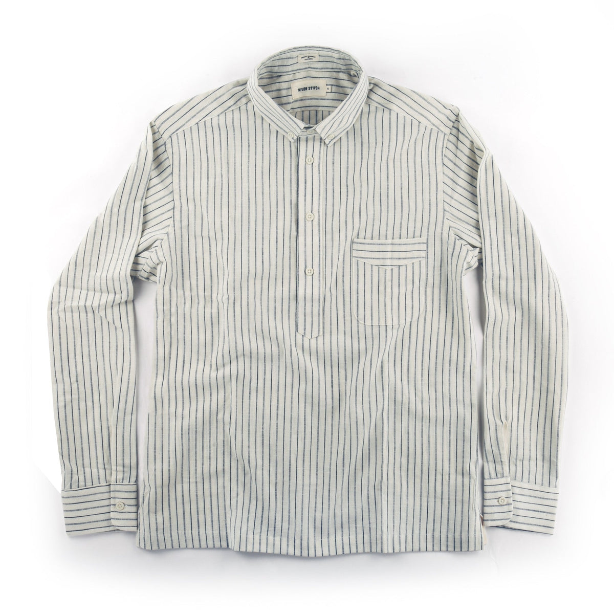 The Popover in Indigo Variegated Stripe