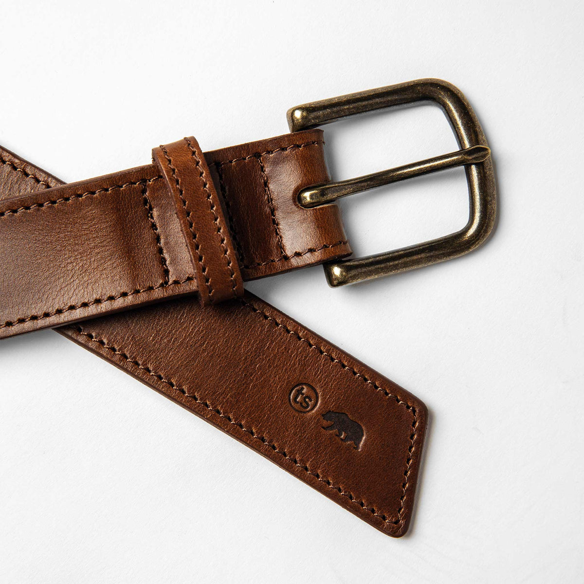 The Stitched Belt in Whiskey Eagle