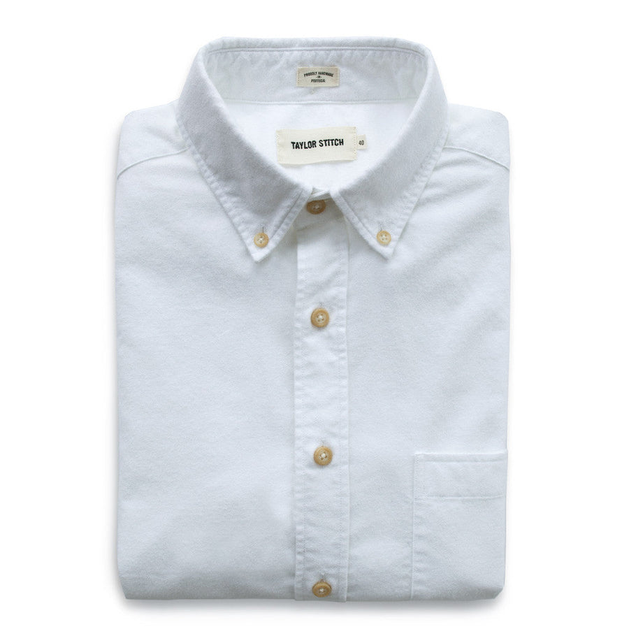 The Jack in Brushed White Oxford