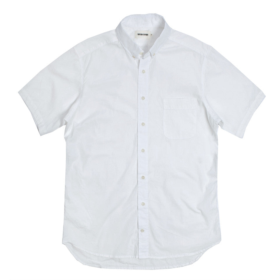 The Short Sleeve Jack in White