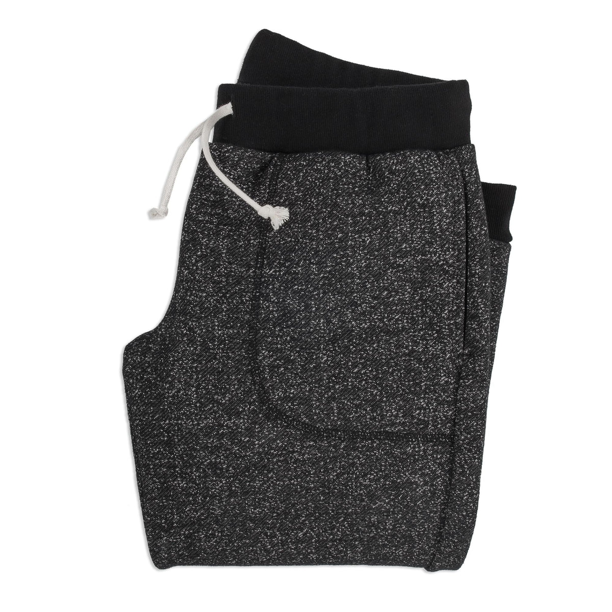 The Women's Apres Sweatpant in Salt and Pepper Fleece